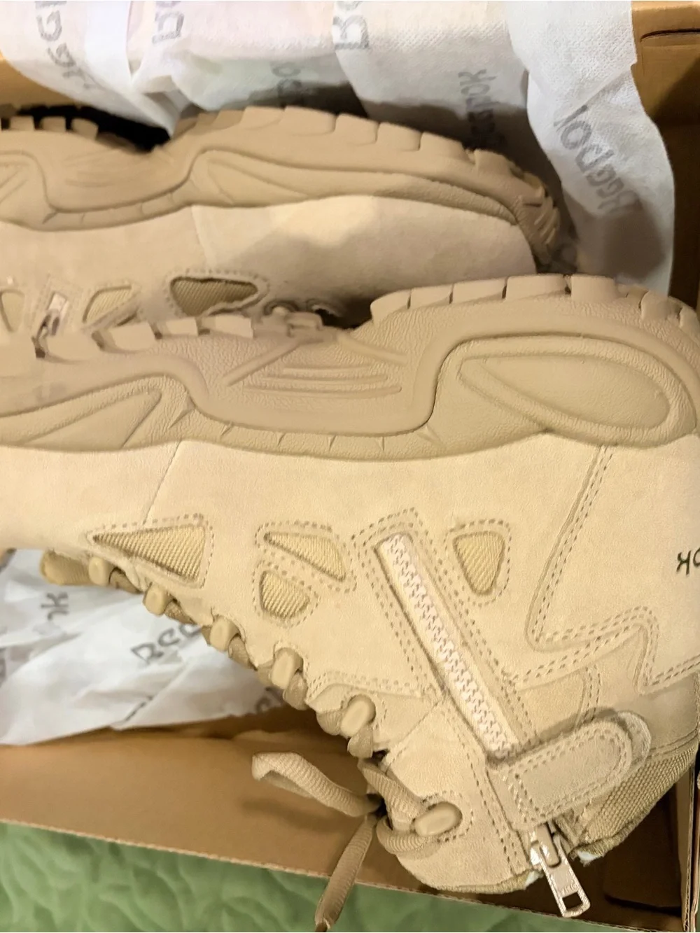 Reebok Men's Tactical Rapid Response Boots - Tan